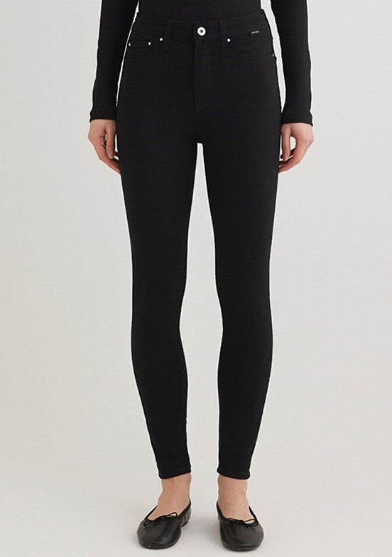 Mavi SERENAY Black Gold Shape Siyah Kadın Kot Pantolon