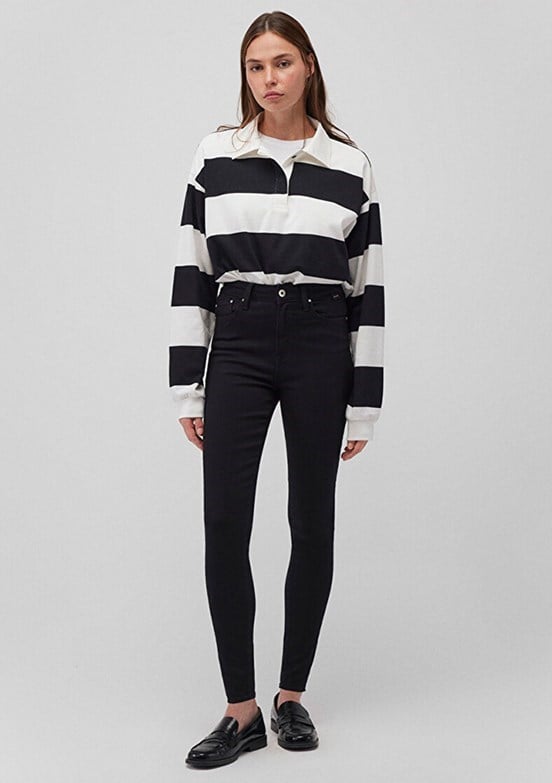 Mavi SERENAY Black Gold Shape Siyah Kadın Kot Pantolon