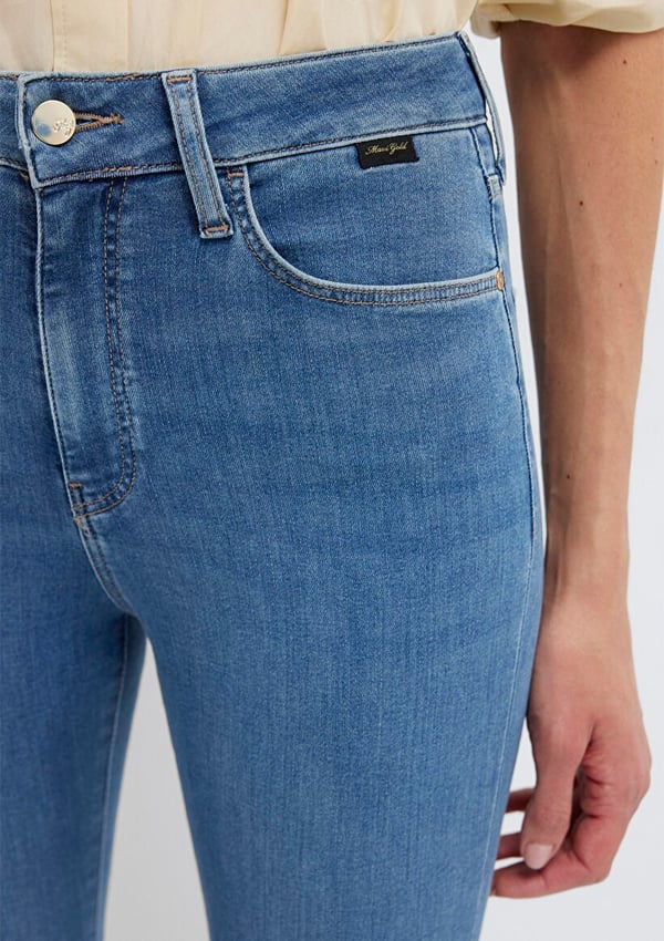 Mavi SERENAY Mid Brushed Gold Premium Denim Kadın Kot Pantolon
