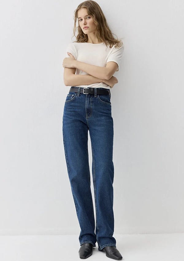 Mavi SKY Deep Blue Classic Denim Denim Kadın Kot Pantolon
