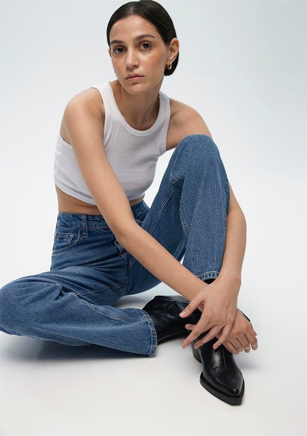 Mavi SKY Mid Classic Denim Denim Kadın Kot Pantolon
