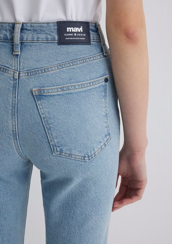 Mavi STAR Bleached Classic Denim Denim Kadın Kot Pantolon