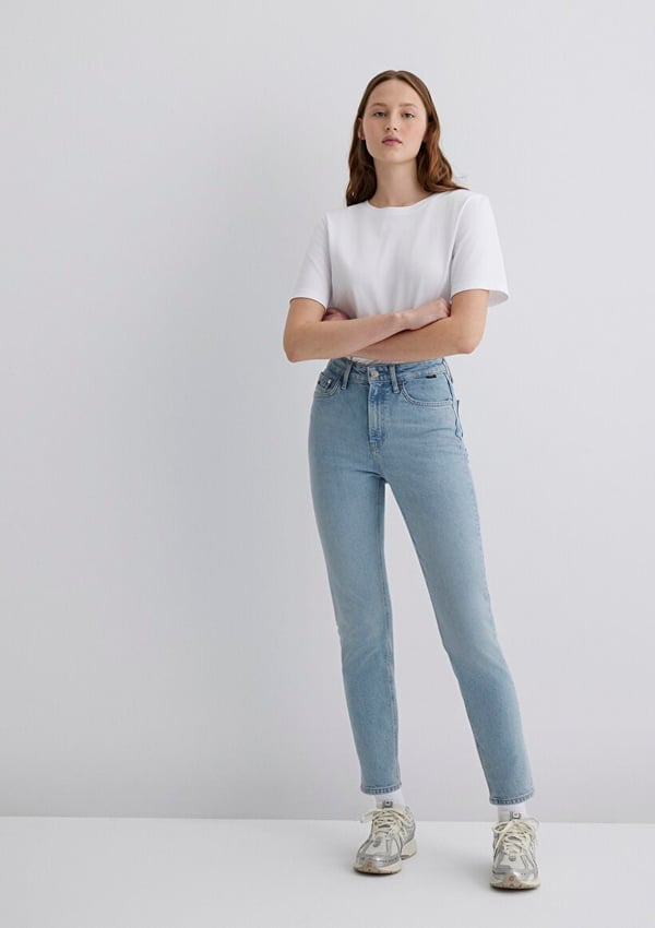 Mavi STAR Bleached Classic Denim Denim Kadın Kot Pantolon