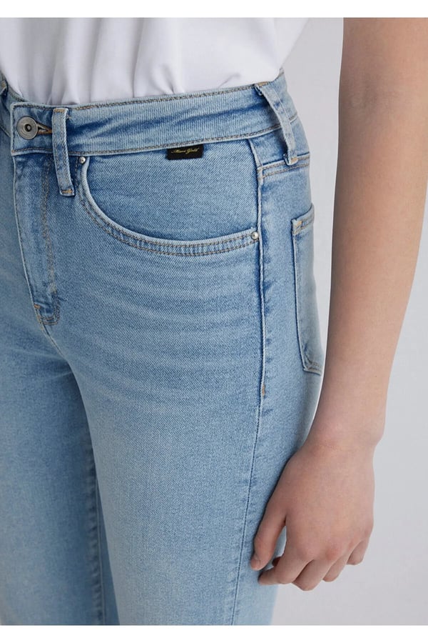 Mavi STAR Bleached Used Gold Shape Denim Kadın Kot Pantolon