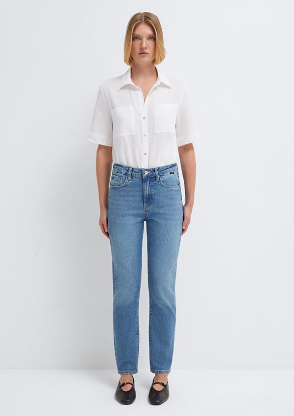 Mavi STAR Mid Classic Denim Denim Kadın Kot Pantolon