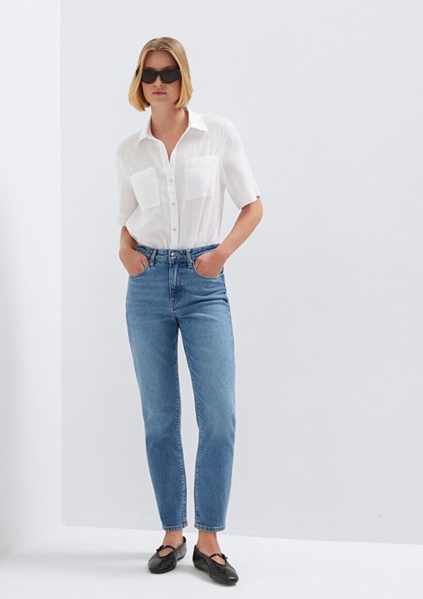 Mavi STAR Mid Classic Denim Denim Kadın Kot Pantolon