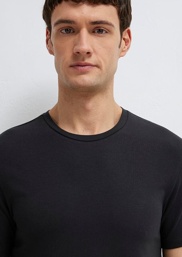 Mavi STRETCH TİŞÖRT Siyah Siyah Erkek T-Shirt