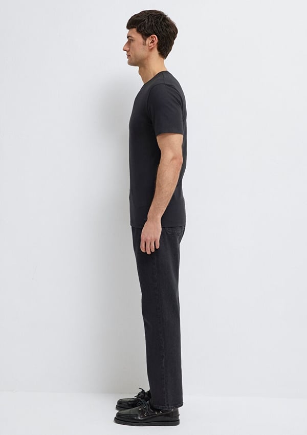 Mavi STRETCH TİŞÖRT Siyah Siyah Erkek T-Shirt