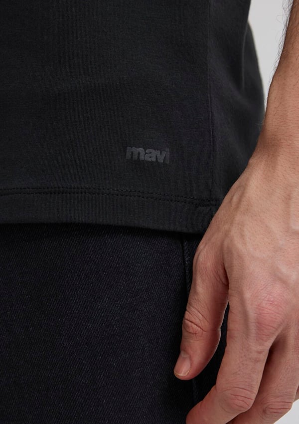 Mavi STRETCH TİŞÖRT Siyah Siyah Erkek T-Shirt
