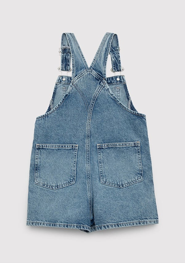 Mavi SUNNIE Lt Blue Denim Denim Kız Çocuk Tulum