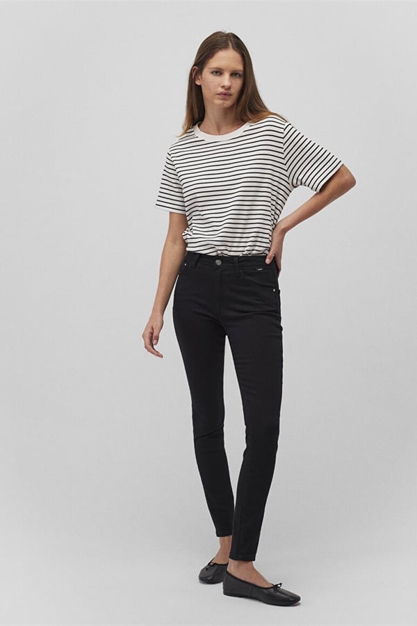 Mavi TESS Double Black Denim Siyah Kadın Kot Pantolon