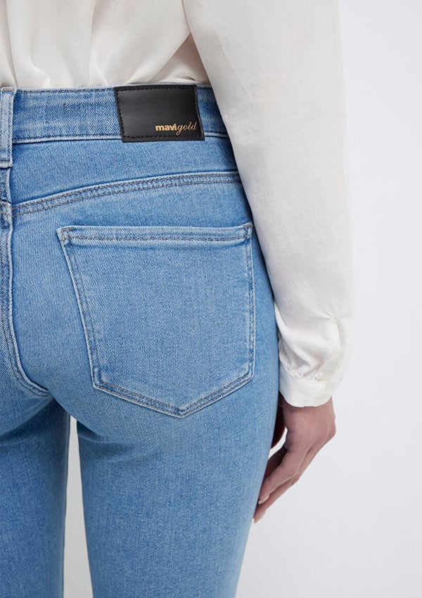 Mavi TESS Lt Brushed Gold Premium Denim Kadın Kot Pantolon