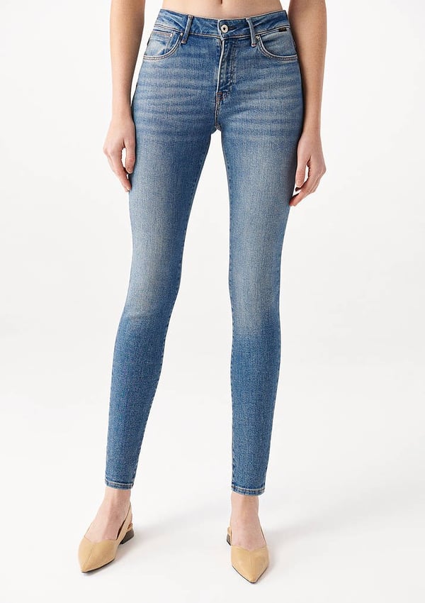 Mavi TESS Mid Blue GLAM Denim Kadın Kot Pantolon