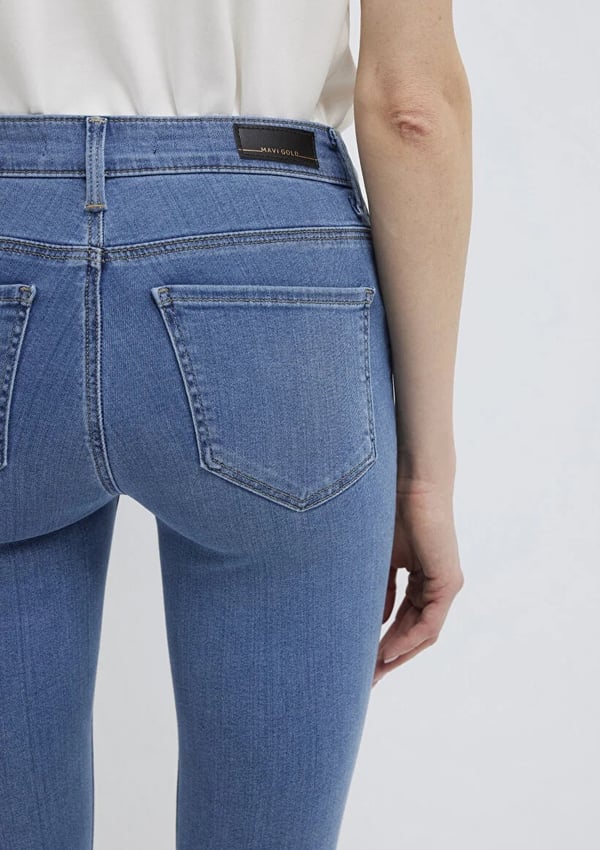 Mavi TESS Mid Brushed Gold Mavi Kadın Kot Pantolon