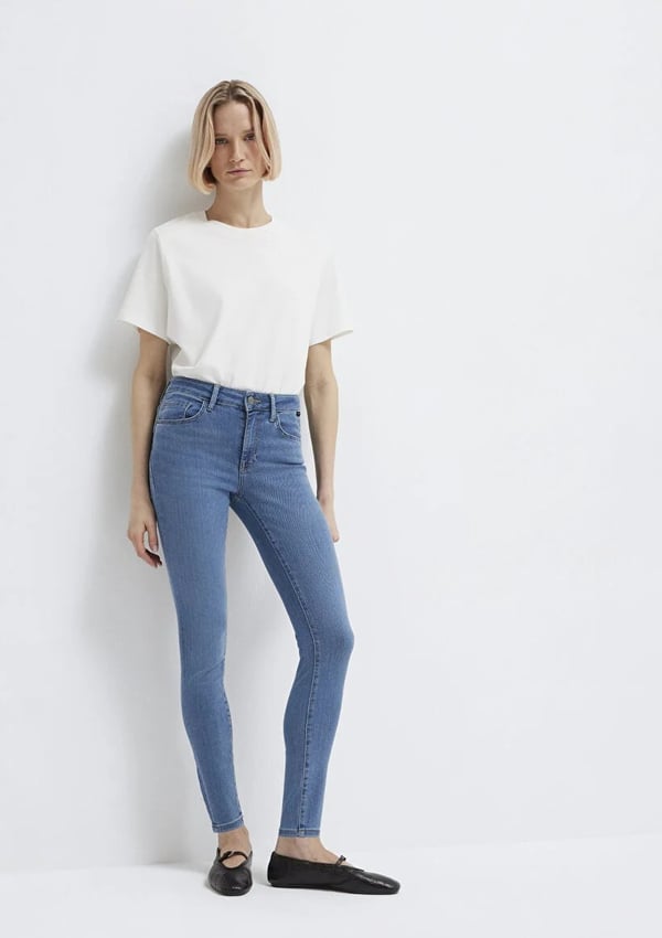 Mavi TESS Mid Brushed Gold Mavi Kadın Kot Pantolon