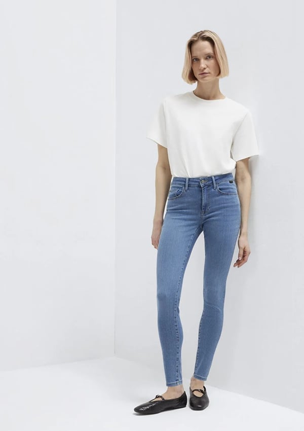 Mavi TESS Mid Brushed Gold Mavi Kadın Kot Pantolon