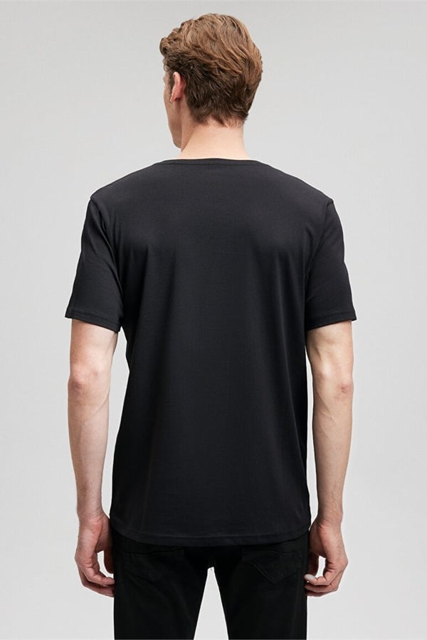 Mavi TİŞÖRT Siyah Siyah Erkek T-Shirt
