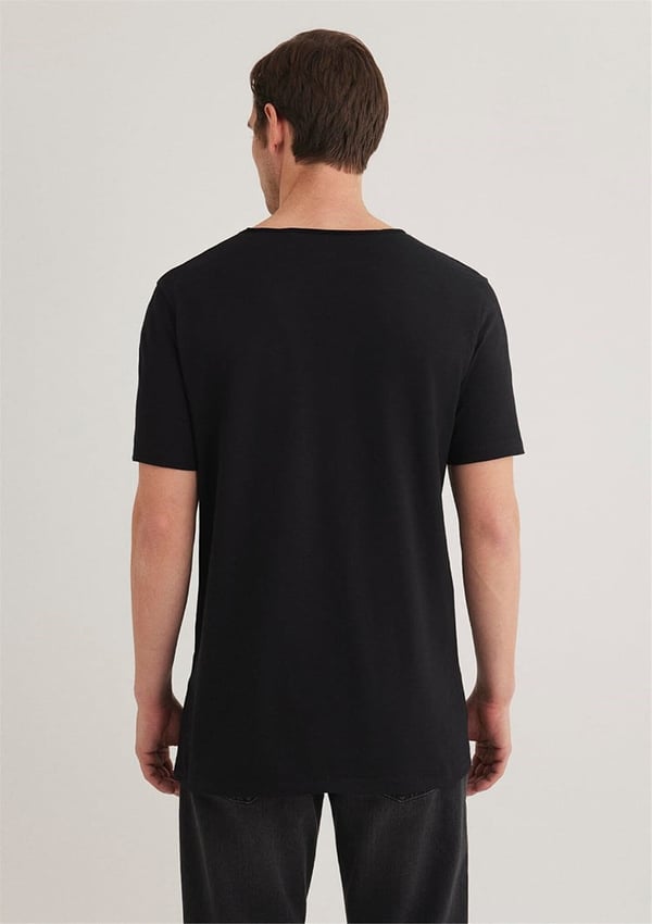 Mavi TİŞÖRT Siyah Siyah Erkek T-Shirt