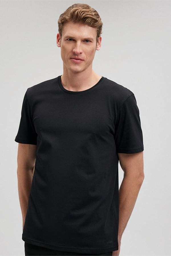 Mavi TİŞÖRT Siyah Siyah Erkek T-Shirt