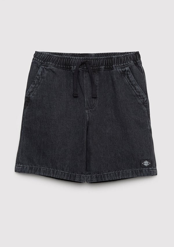Mavi TOBIAS Dark Smoke Denim Antrasit Erkek Çocuk Şort