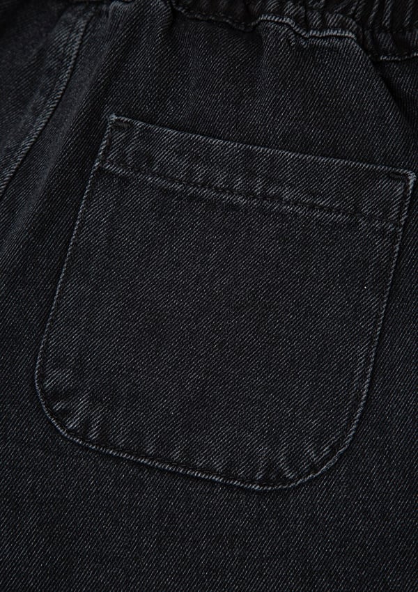 Mavi TOBIAS Dark Smoke Denim Antrasit Erkek Çocuk Şort