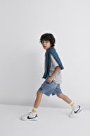 Mavi TOBIAS Mid Blue Denim Denim Erkek Çocuk Şort