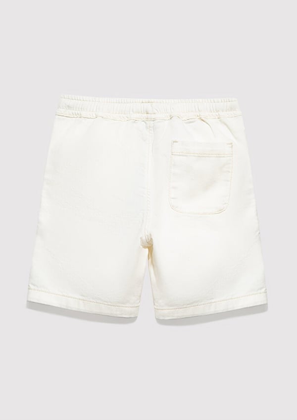 Mavi TOBIAS Off White Denim Kırık Beyaz Erkek Çocuk Şort