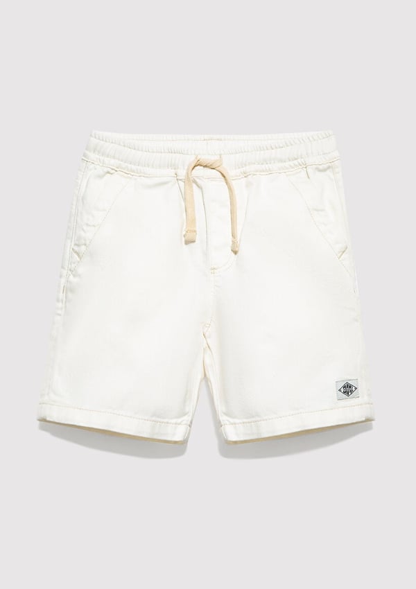 Mavi TOBIAS Off White Denim Kırık Beyaz Erkek Çocuk Şort
