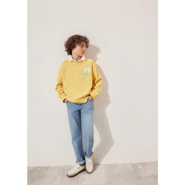 Mavi TOM Bleach Blue Denim Erkek Çocuk Kot Pantolon