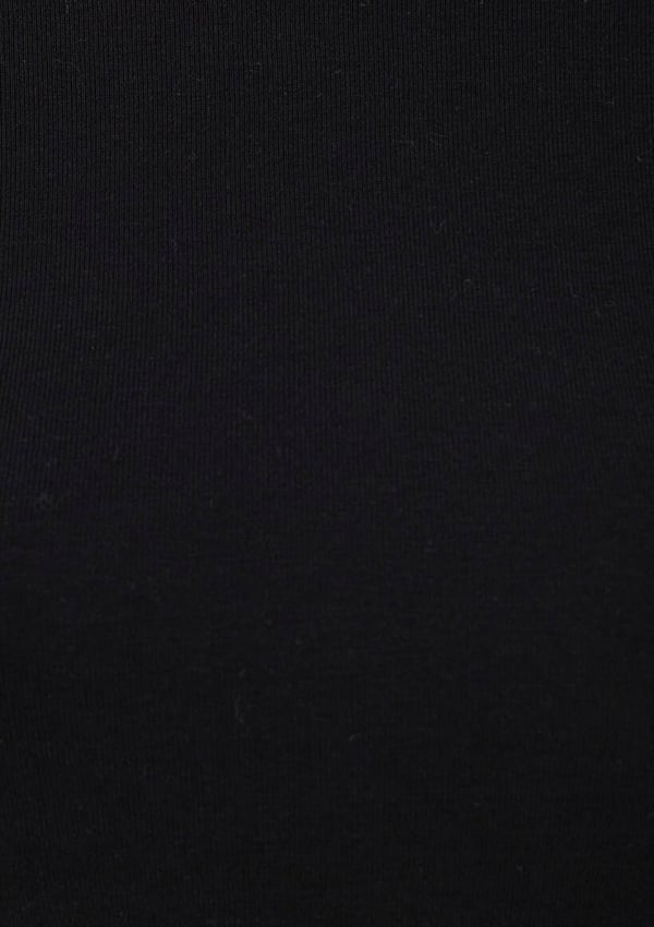 Mavi UZUN KOLLU MODELLİ PENYE Siyah Siyah Kadın T-Shirt