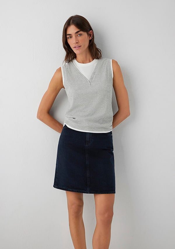 Mavi VALERIE Ink Brushed Denim Denim Kadın Etek