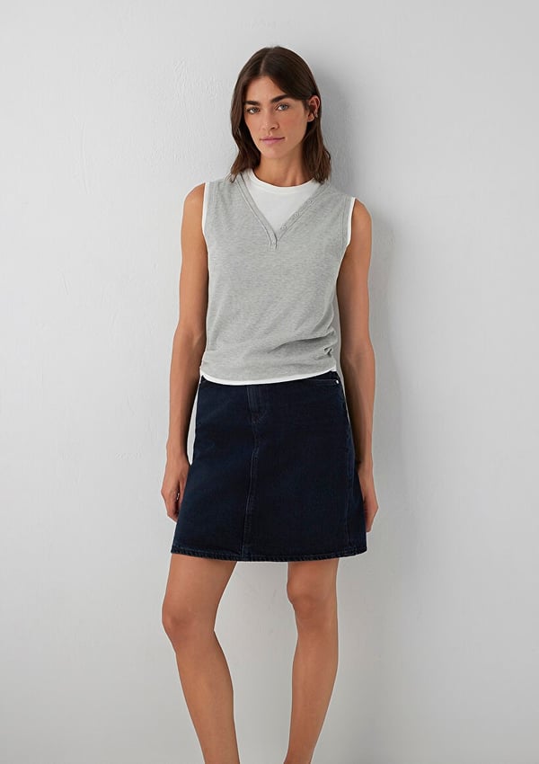 Mavi VALERIE Ink Brushed Denim Denim Kadın Etek