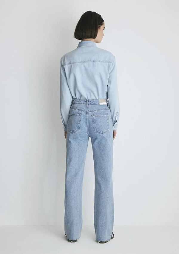 Mavi VICTORIA Lt Shaded Denim Denim Kadın Kot Pantolon
