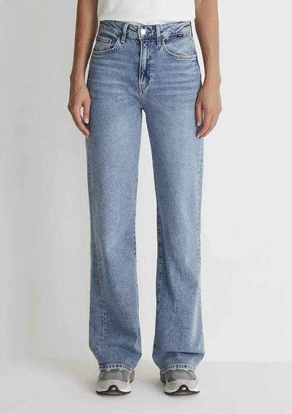 Mavi VICTORIA Lt Used Premium Blue Denim Kadın Kot Pantolon
