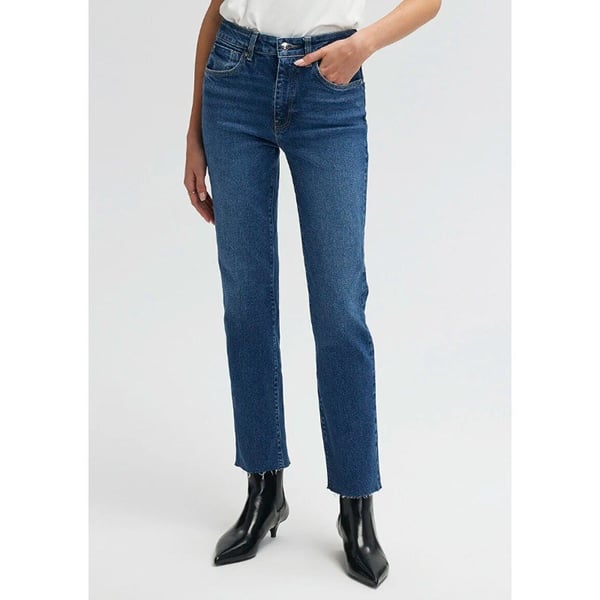 Mavi ViOLA Dark Brushed Premium Blue Denim Kadın Kot Pantolon