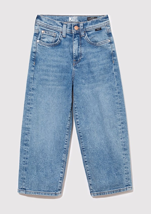 Mavi VIVIY Mid Blue Denim Denim Kız Çocuk Kot Pantolon