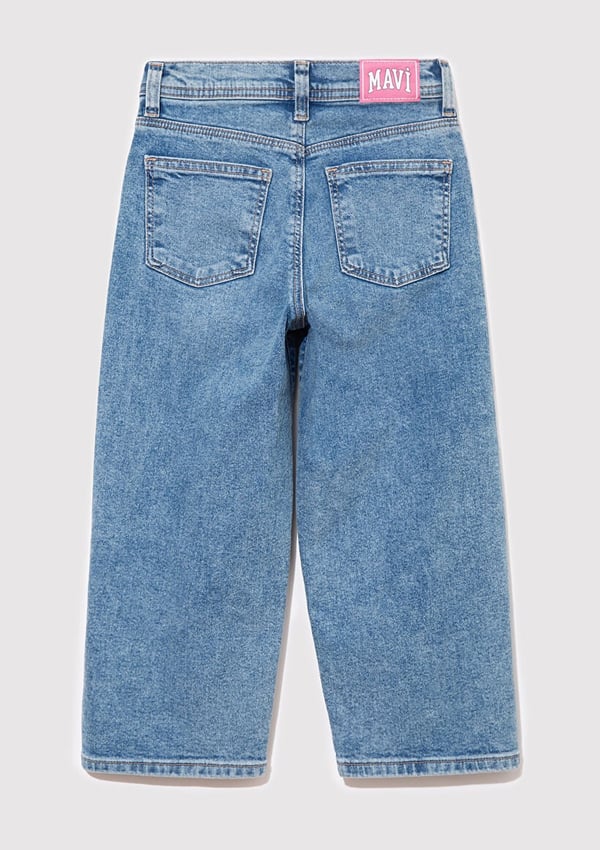 Mavi VIVIY Mid Blue Denim Denim Kız Çocuk Kot Pantolon