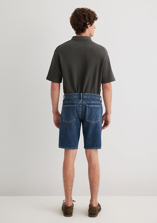 Mavi WILLIS Dark Used Street Denim Erkek Şort