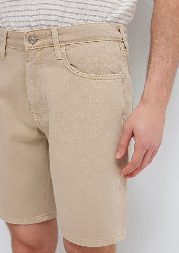Mavi WILLIS Street Puslu Bej Denim Bej Erkek Şort