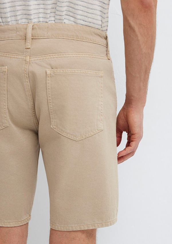 Mavi WILLIS Street Puslu Bej Denim Bej Erkek Şort