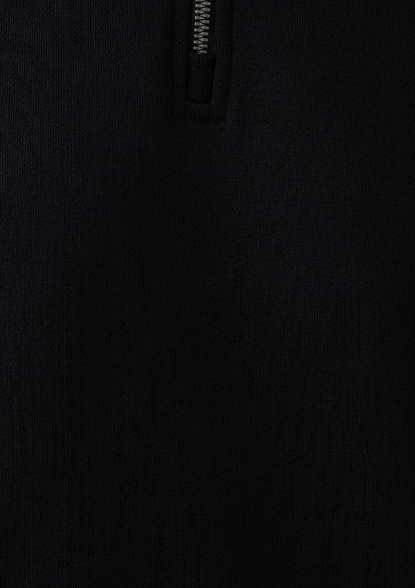 Mavi YARIM FERMUARLI SWEATSHIRT Siyah Siyah Erkek Sweatshirt