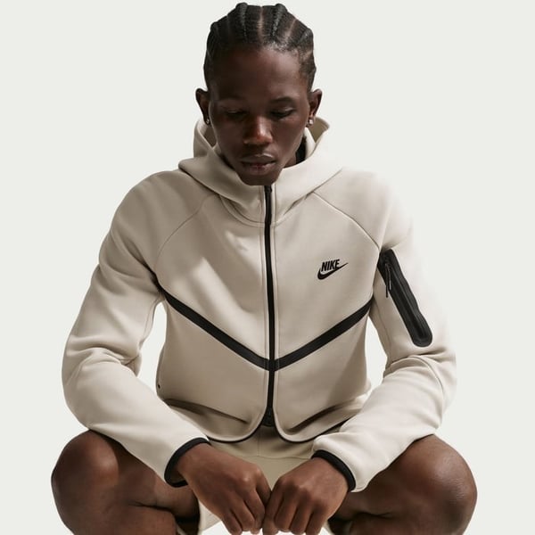 Nike B NSW TCH FLC FZ - PD Gri Erkek Çocuk Sweatshirt