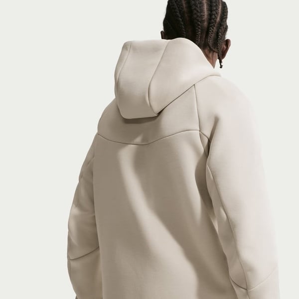 Nike B NSW TCH FLC FZ - PD Gri Erkek Çocuk Sweatshirt