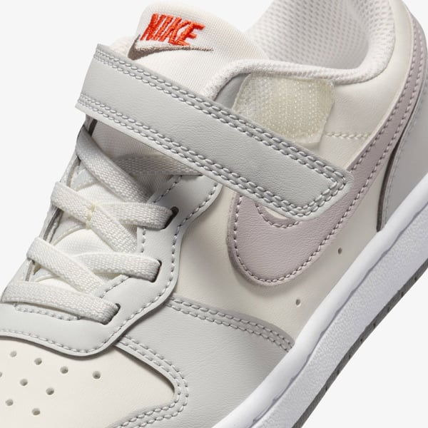 Nike COURT BOROUGH LOW RECRAFT (PS) Beyaz Kız Çocuk Günlük Spor Ayakkabı