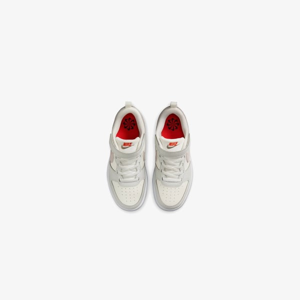 Nike COURT BOROUGH LOW RECRAFT (PS) Beyaz Kız Çocuk Günlük Spor Ayakkabı