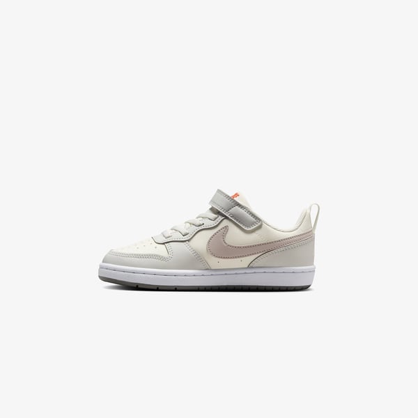 Nike COURT BOROUGH LOW RECRAFT (PS) Beyaz Kız Çocuk Günlük Spor Ayakkabı