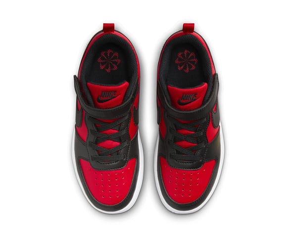 Nike COURT BOROUGH LOW RECRAFT (PS) Kırmızı Erkek Çocuk Günlük Spor Ayakkabı