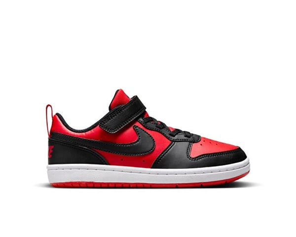 Nike COURT BOROUGH LOW RECRAFT (PS) Kırmızı Erkek Çocuk Günlük Spor Ayakkabı