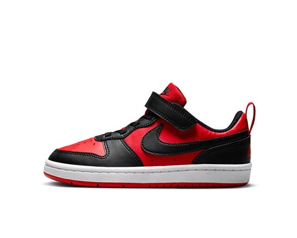 Nike COURT BOROUGH LOW RECRAFT (PS) Kırmızı Erkek Çocuk Günlük Spor Ayakkabı