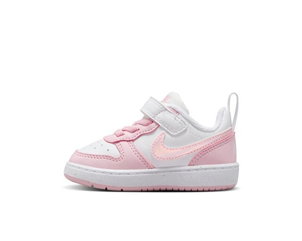 Nike COURT BOROUGH LOW RECRAFT (TD) Beyaz Kız Çocuk Günlük Spor Ayakkabı